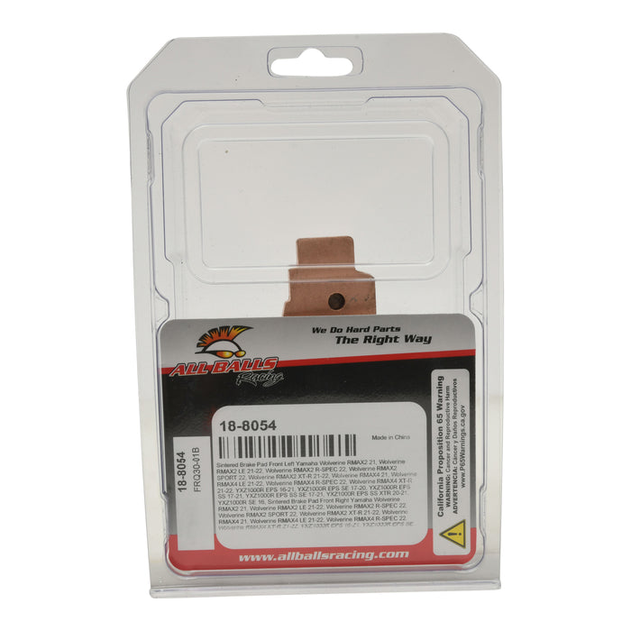 All Balls Racing Sintered Brake Pads (18-8054)