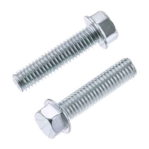 Bolt 6x25mm Hex Flange Bolts (Packet of 10)