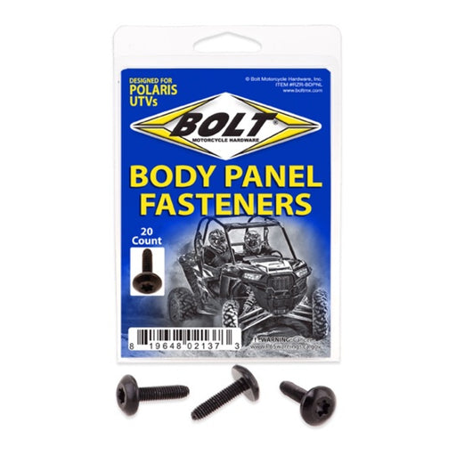 Bolt UTV Body Panel Fastener Screws - RZR M6x24 (10pk)