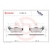 Brembo Prime Sinter Front Brake Pads 07BB04SA