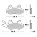 Brembo Prime Sinter Front Brake Pads 07YA21SA