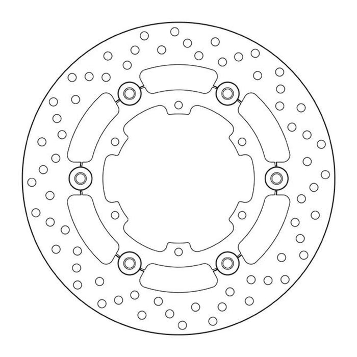Brembo Prime Serie Oro Rear Brake Disc 78B40833