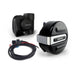 Denali SoundBomb V-Twin Air Horn with Cover / Harness - Chrome