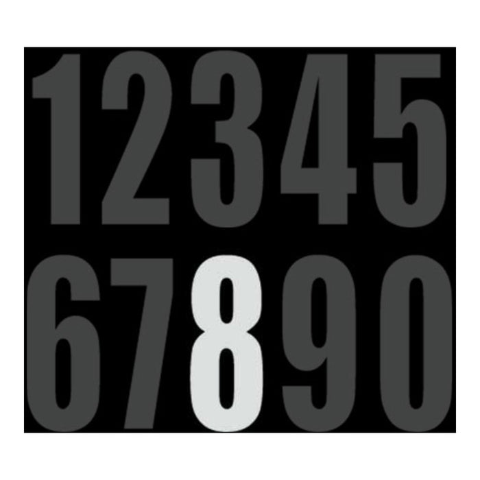 DRC Motion Standard Number ED3 White 8