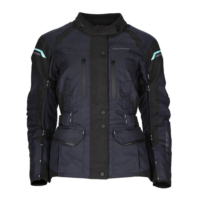 Dririder Compass 4 Ladies' Jacket - Navy / Sky Blue