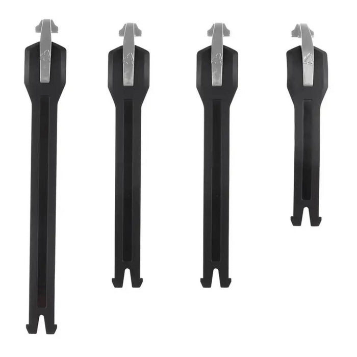 LEATT BOOT STRAP KIT GPX 4.5 / 5.5 FLEXLOCK 4-pcs BLK