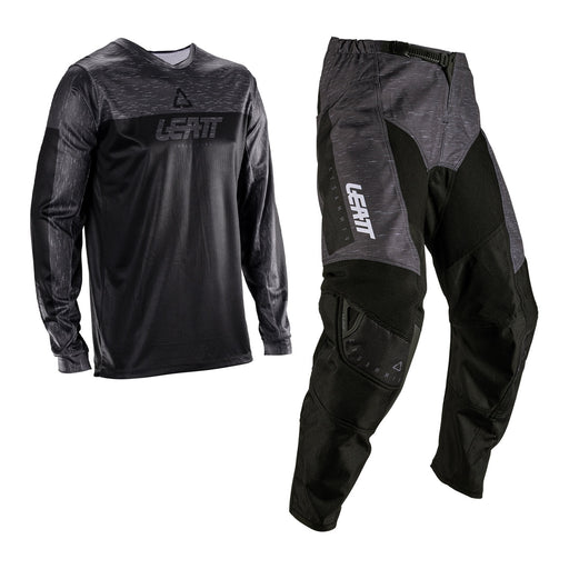Leatt 2026 3.5 Junior Ride Kit - Stealth Black / Grey