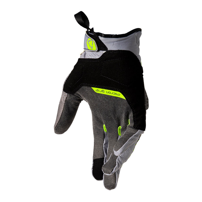 Leatt 5.5 ADV HydraDri Glove (Short) - Grey / Hi-Viz