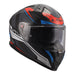 LS2 FF811 Vector II Savage Helmets - White / Blue / Red