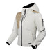LS2 Axel Womens Jacket - Light Grey/Khaki (M)