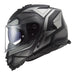 LS2 FF800 Storm II Faster Helmets - Matte Titanium 06