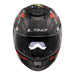 LS2 FF808 Stream II Angry Monkey Helmets - Matte Black / Red 06