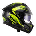 LS2 FF808 Stream II Fury - Black / Hi-Vis Yellow 06
