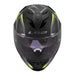 LS2 FF818 Storm III Dynamo Helmet - Black / Hi-Vis Yellow