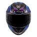 LS2 FF818 Storm III Kaos Helmet - Black / Purple