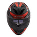 LS2 FF818 Storm III Komai Helmet - Black / Red