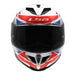 LS2 FF818 Storm III Komai Helmet - White / Blue / Red