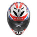 LS2 FF818 Storm III Komai Helmet - White / Blue / Red