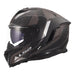 LS2 FF818 Storm III Sporty Helmet - Black / Grey