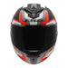 LS2 FF820 Rapid III Hyper Helmet - Black / Red