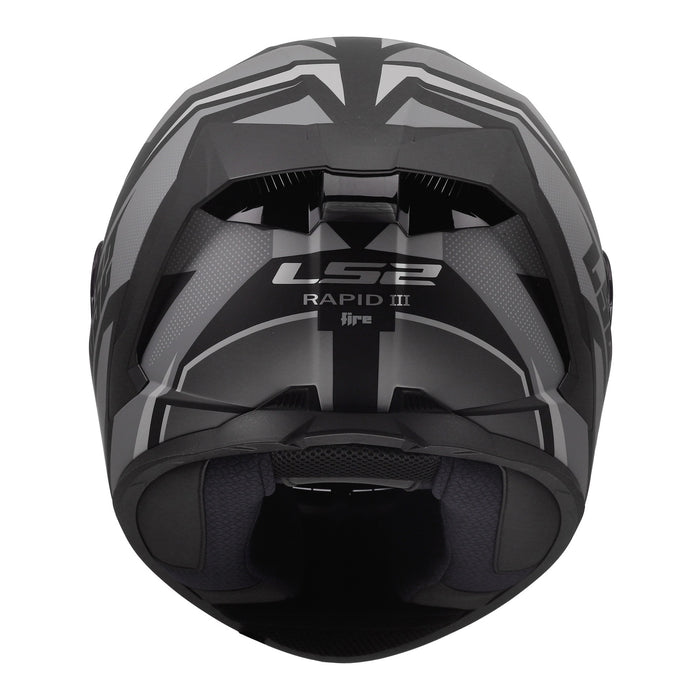 LS2 FF820 Rapid III Xtrem Helmet - Black / Grey