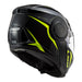 LS2 FF902 Scope Skid Helmet - Black / Hi-Vis Yellow