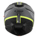 LS2 FF908 Strobe II Monza Flip Front Helmets - Matte Black / Hi-Vis Yellow 06