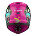 LS2 MX706J COZ Junior Gorilla Helmet - Gloss Purple 06