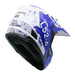 LS2 MX706J COZ Hyde Junior Helmet - Blue / White 06