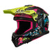 LS2 MX708 Fast II Gorilla Helmet - Purple / Hi-Vis Yellow 06