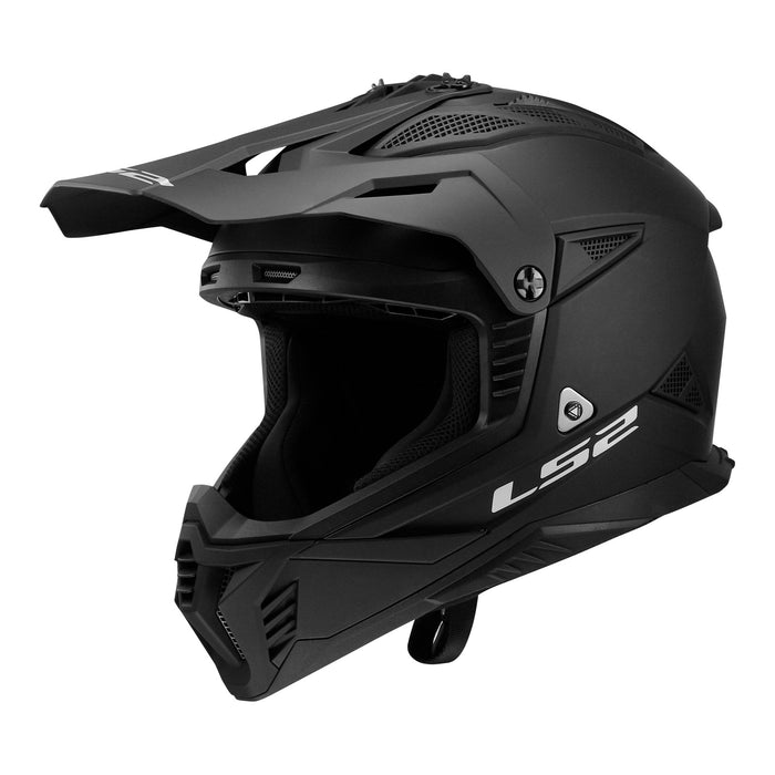 LS2 MX708 Fast II Helmet - Matte Black 06