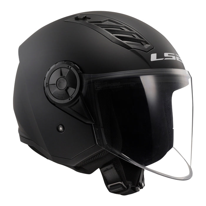 LS2 OF616 Airflow II Helmets - Matte Black 06