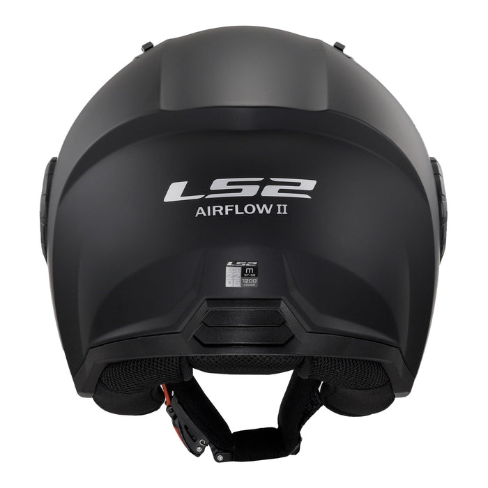 LS2 OF616 Airflow II Helmets - Matte Black 06