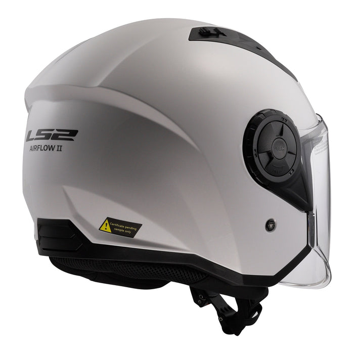 LS2 OF616 Airflow II Helmets - White 06