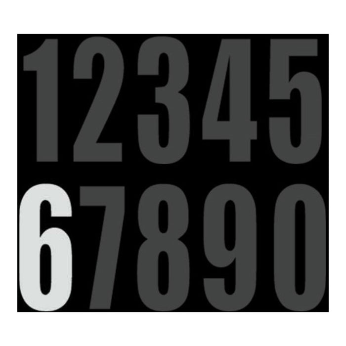 DRC Motion Standard Number MX3 White 6