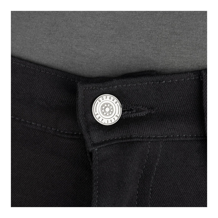 Oxford AA Super Stretch Men's Jean - Black (Short)