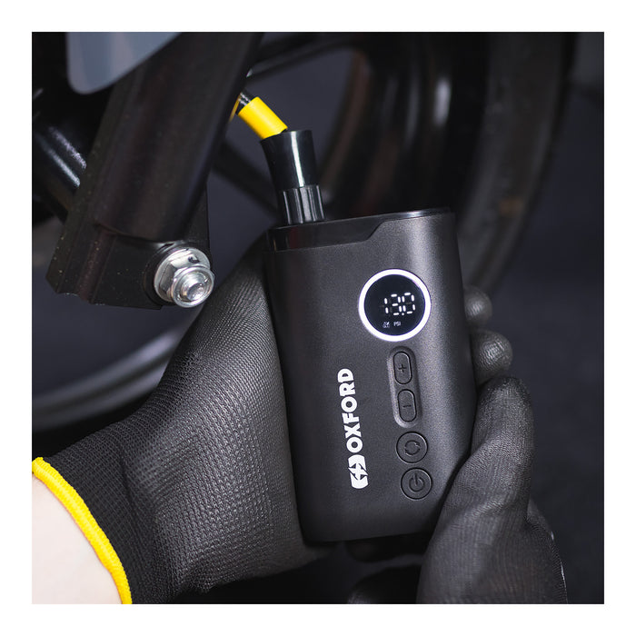 Oxford Micro Jet Compact Cordless Tyre Inflator