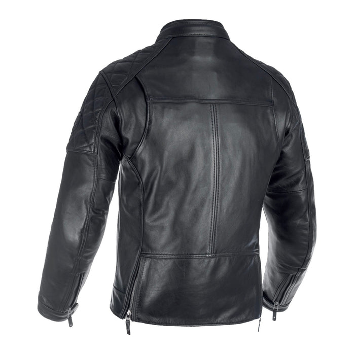 Oxford Route 73 2.0 Leather Jacket - Black