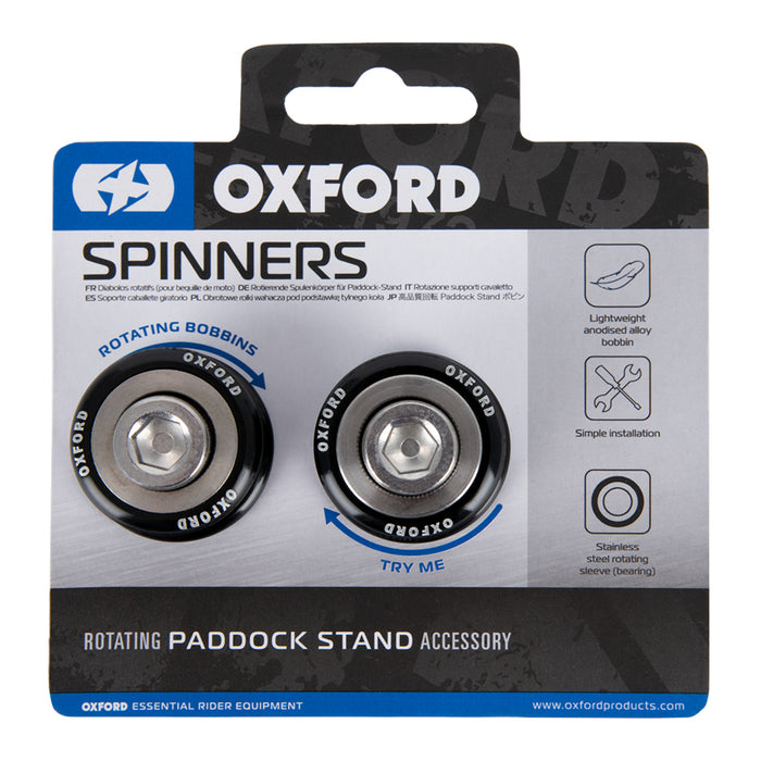Oxford Spinners Stand Bobbins M8 (X1.0) - Black