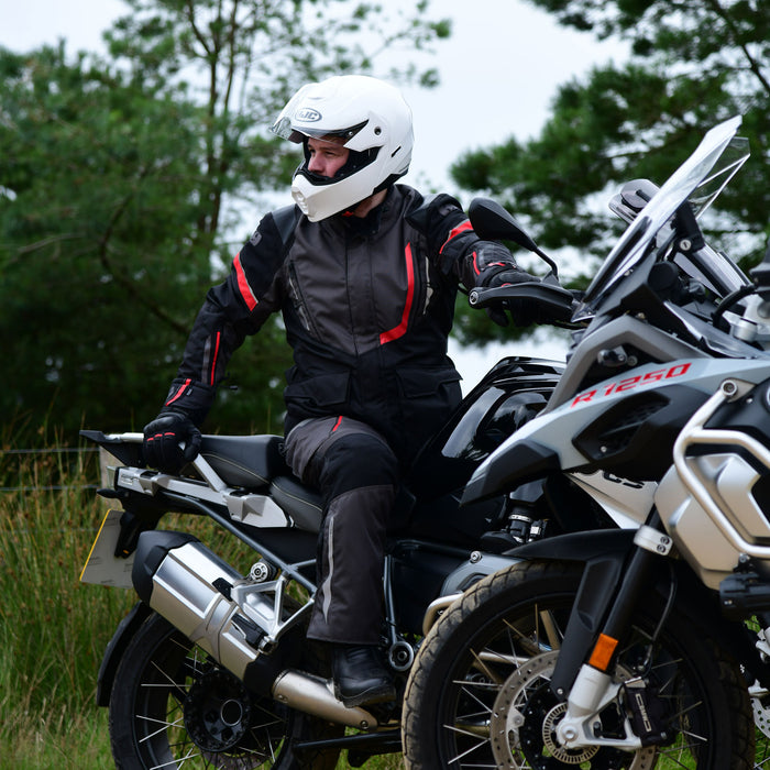 Oxford Montreal 4.0 Dry2Dry Pant - Black / Grey / Red (Regular)