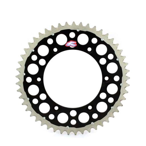 Renthal Sprocket Twinring Black 51T Bi-Metal Grooved Packaged
