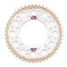 Renthal Sprocket Twinring Silver 52T Bi-Metal Grooved Packaged