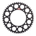 Renthal Sprocket Rear Black 50T Alloy 7075 T6 Grooved