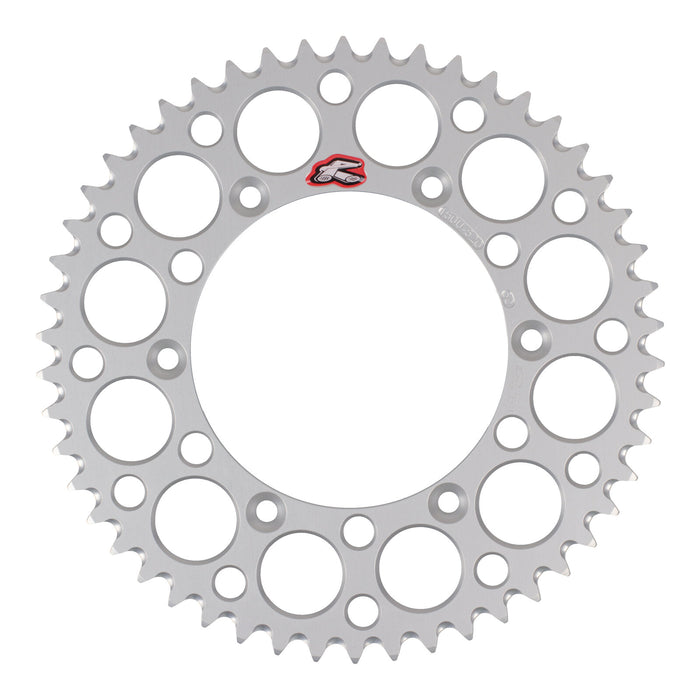 Renthal Sprocket Rear Silver 50T Alloy 7075 T6 Grooved