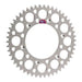 Renthal Sprocket Rear Silver 51T Alloy 7075 T6 Grooved Yamaha