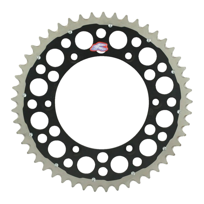 Renthal Sprocket Twinring Black 48T Bi-Metal Grooved Packaged