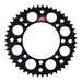 Renthal Sprocket Rear Black 49T Alloy 7075 T6 Grooved