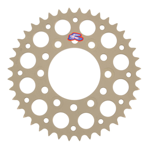 Renthal Sprocket Rear Silver 40T Alloy 7075 T6 Grooved Kawasaki