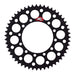 Renthal Sprocket Rear Black 51T Alloy 7075 T6 Grooved