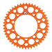 Renthal Rear Sprocket 48T Alloy 7075-T6 Grooved - Orange (KTM, Husqvarna)